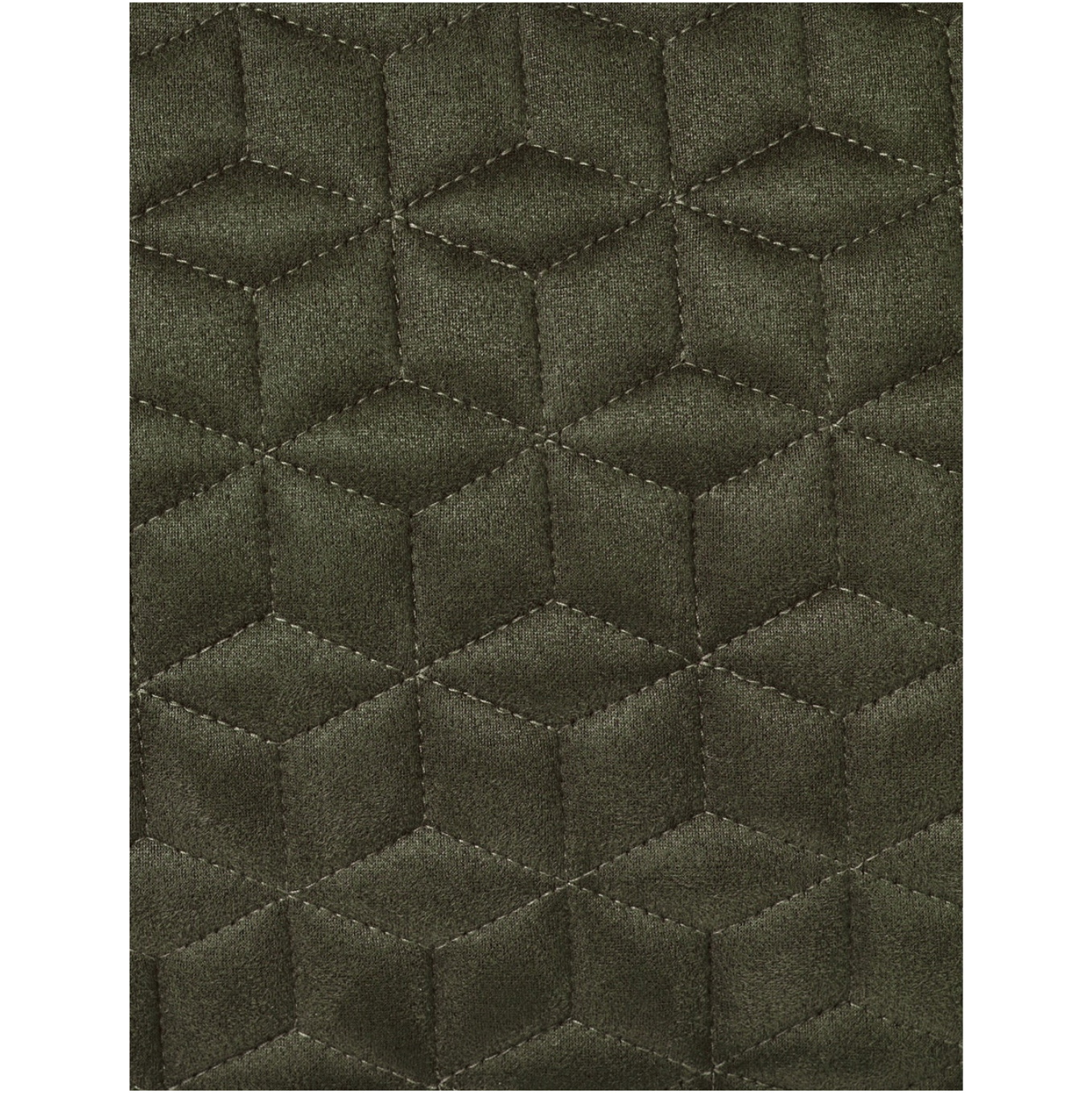 2026 WeatherBeeta Suede Elite Air-Tec Jump Shaped Saddle Pad 1030347 - Olive